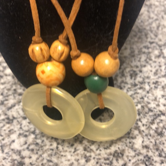 Southwest Cowgirls Circle Necklaces - Picture 2 of 3